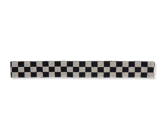 hat band - checkered by ink + alloy