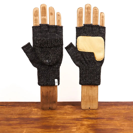 gloves - convertible fingerless "glomitt" by upstate sock