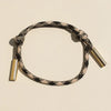 bracelet - paracord rope by nickel and suede