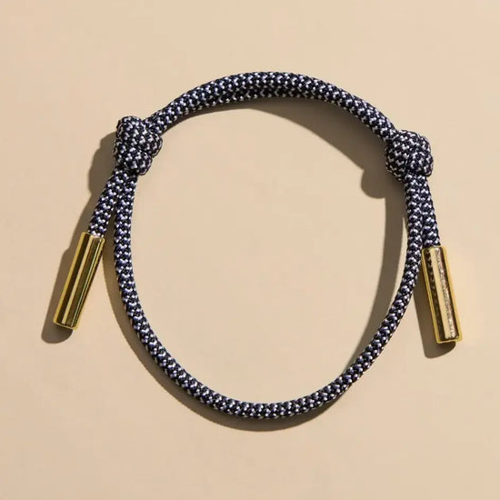 bracelet - paracord rope by nickel and suede
