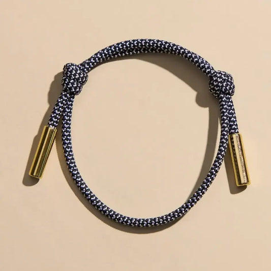 bracelet - paracord rope by nickel and suede