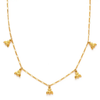 Necklace | Tiny Bee | 16" Chain | 14KGP
