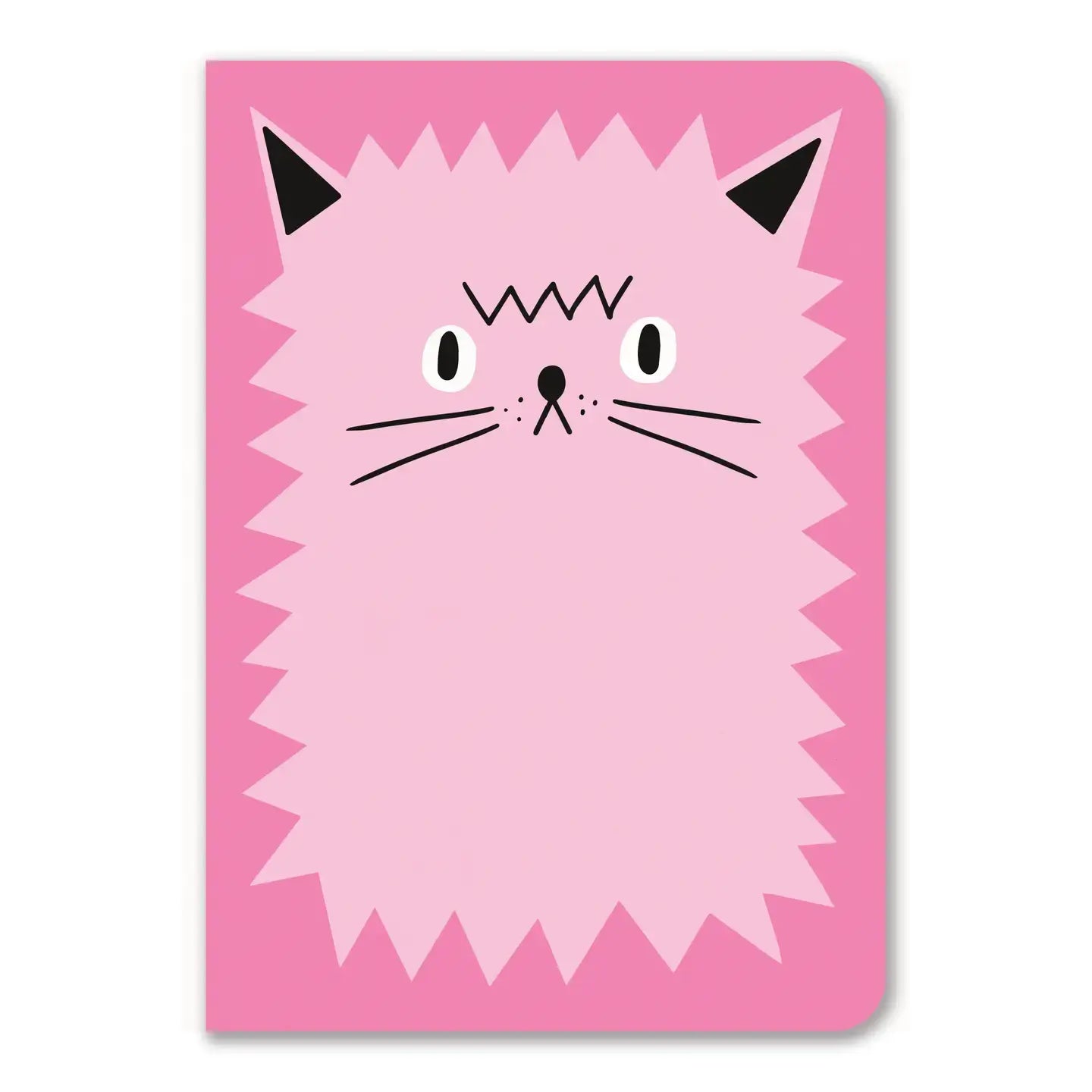 notebook - blob cat (pink) by badger & burke