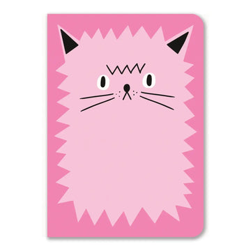 notebook - blob cat (pink) by badger & burke