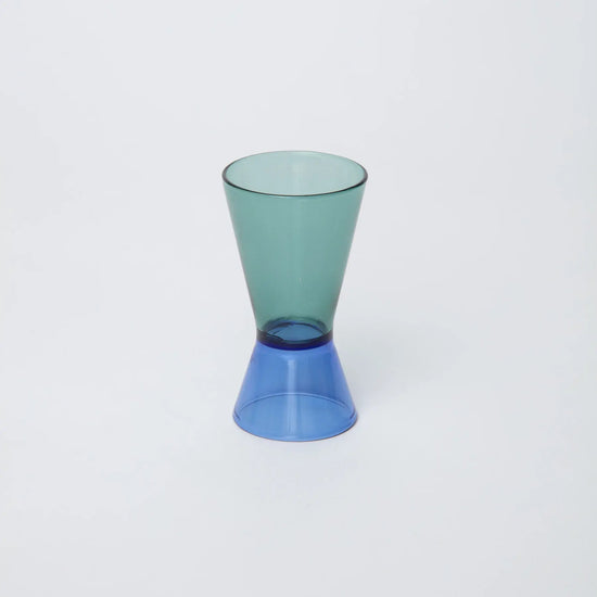 cocktail jigger - duo tone glass by block design