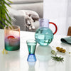 cocktail jigger - duo tone glass by block design