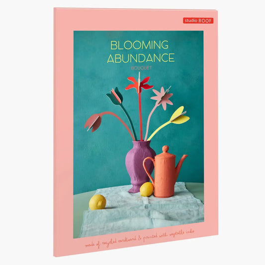 3d floral puzzle - blooming abundance by studio roof