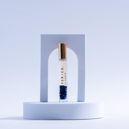 fragrance roll-on - bougie stick - blu agave by oliver fragrance co.