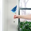 mobile - flying - blue bird of happiness by tulia's artisan gallery