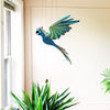 mobile - flying - cockatiel parrot blue by tulia's artisan gallery