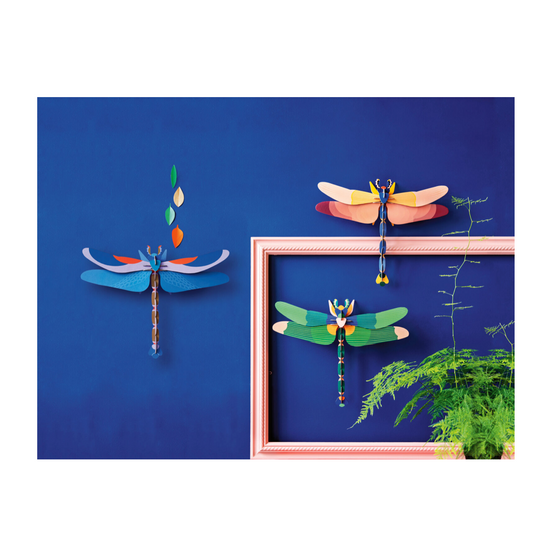 3d insect puzzle - large dragonfly by studio roof
