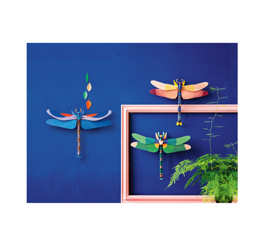 3d insect puzzle - large dragonfly by studio roof