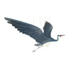 mobile - flying - blue heron by tulia's artisan gallery