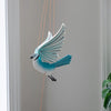 mobile - flying - blue jay by tulia's artisan gallery