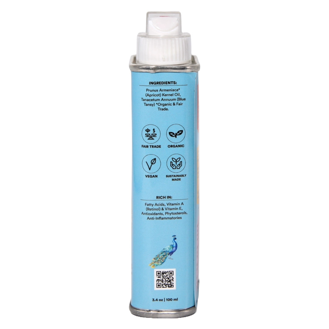 body oil - blue tansy apricot by woo world of oils