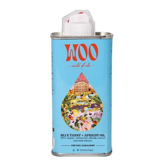 body oil - blue tansy apricot by woo world of oils