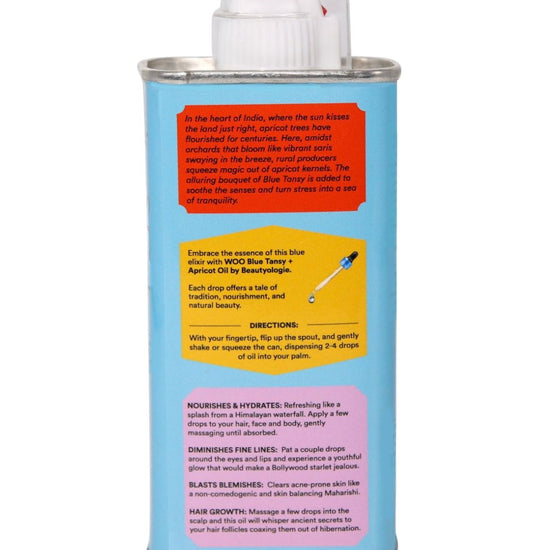 body oil - blue tansy apricot by woo world of oils