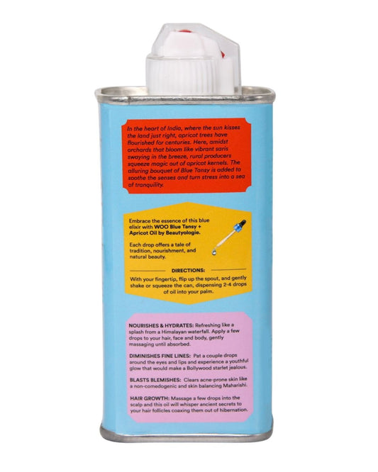 body oil - blue tansy apricot by woo world of oils