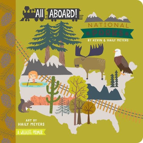board book - all aboard - national parks by gibbs smith