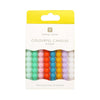 candles - bobble colorful - 8 pack by talking tables, usa