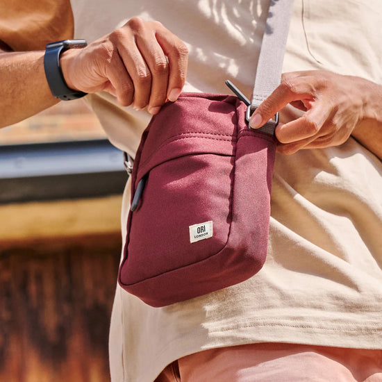 crossbody pocket bag - "bond" - canvas by ori london