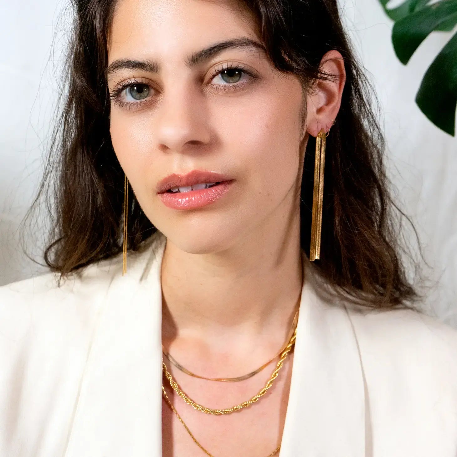 earrings - boogie nights - 18k gold plated by peter and june