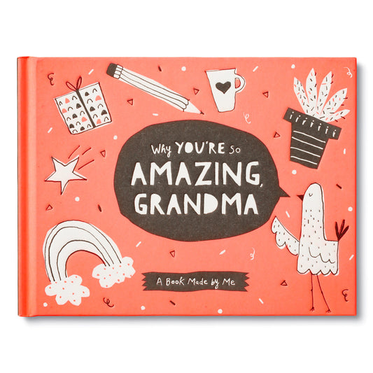 activity book - why you're so amazing, grandma by compendium