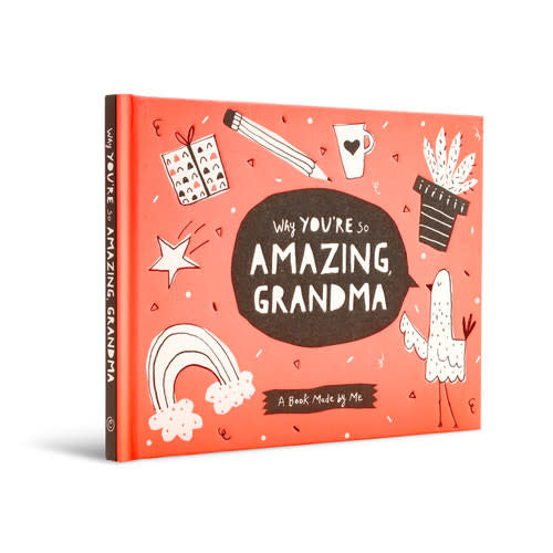 activity book - why you're so amazing, grandma by compendium