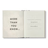 book - mom, more than you know by compendium