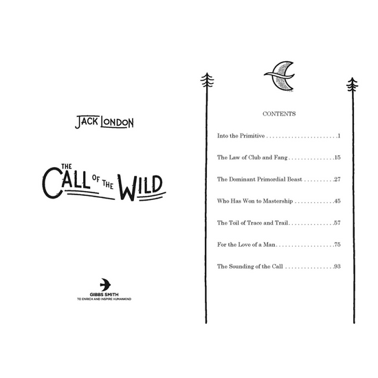 book - call of the wild by gibbs smith