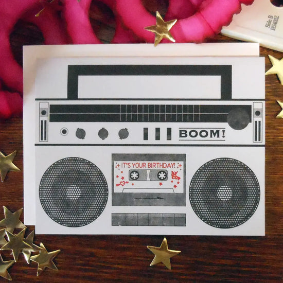 card - bday - boom! it's your birthday by a. favorite design