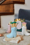 match holder - cowboy boot by paddywax
