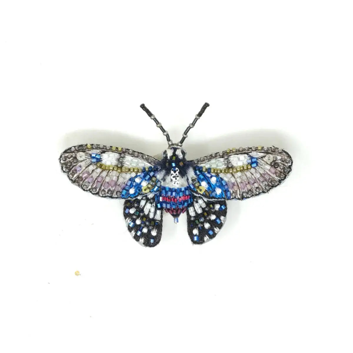 brooch pin - borneo birdwing butterfly by trovelore