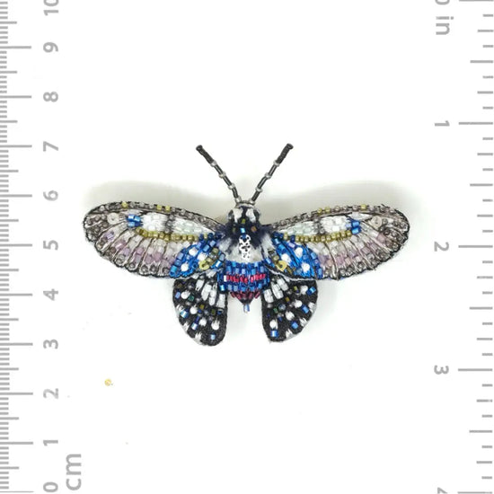 brooch pin - borneo birdwing butterfly by trovelore