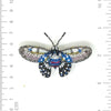 brooch pin - borneo birdwing butterfly by trovelore