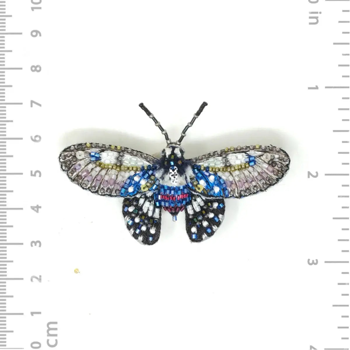 brooch pin - borneo birdwing butterfly by trovelore