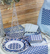 napkins - "festival of lights" - blue by boston international