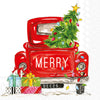 napkins - holiday cocktail- merry truck by boston international