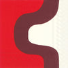 napkins - lunch - seireeni dark red by boston international