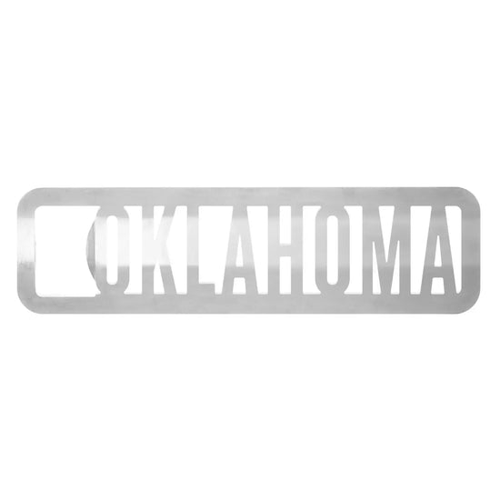 bottle opener - aluminum - oklahoma by zootility tools