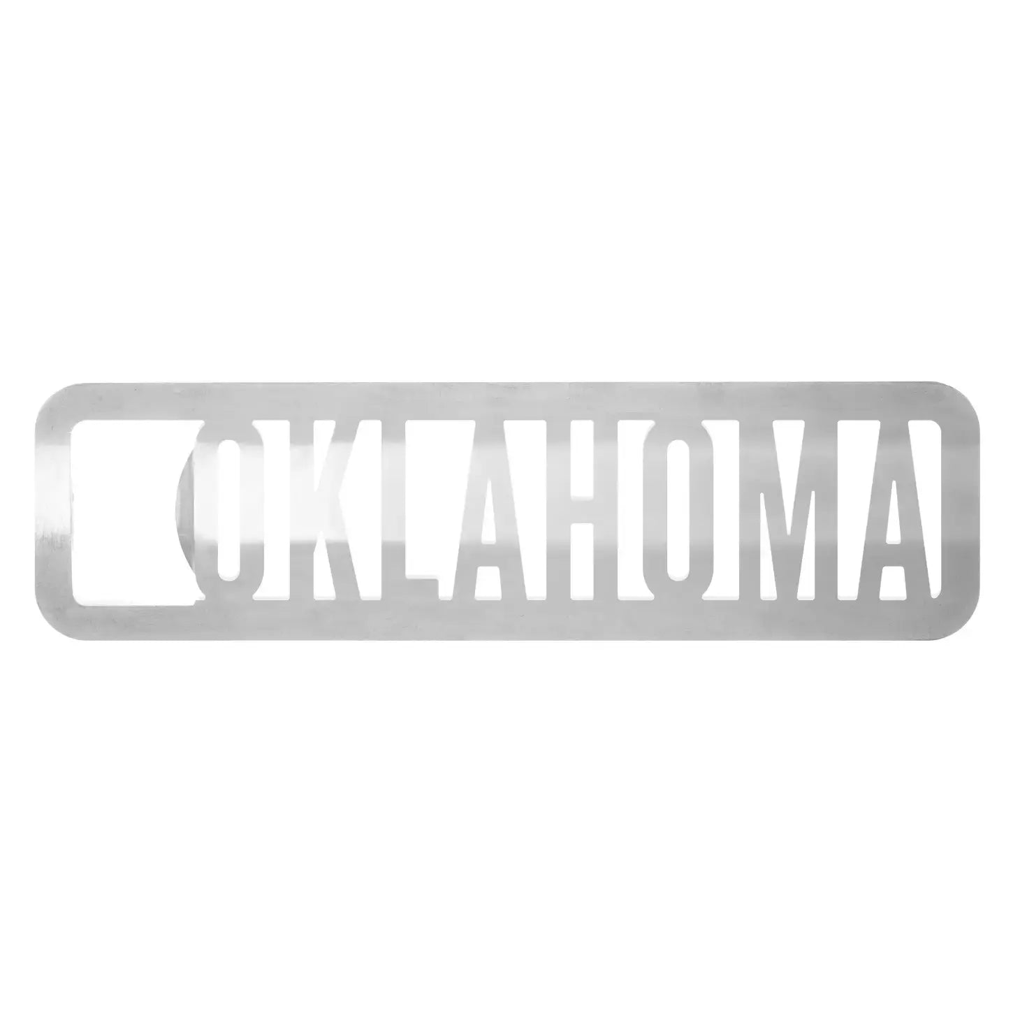 bottle opener - aluminum - oklahoma by zootility tools
