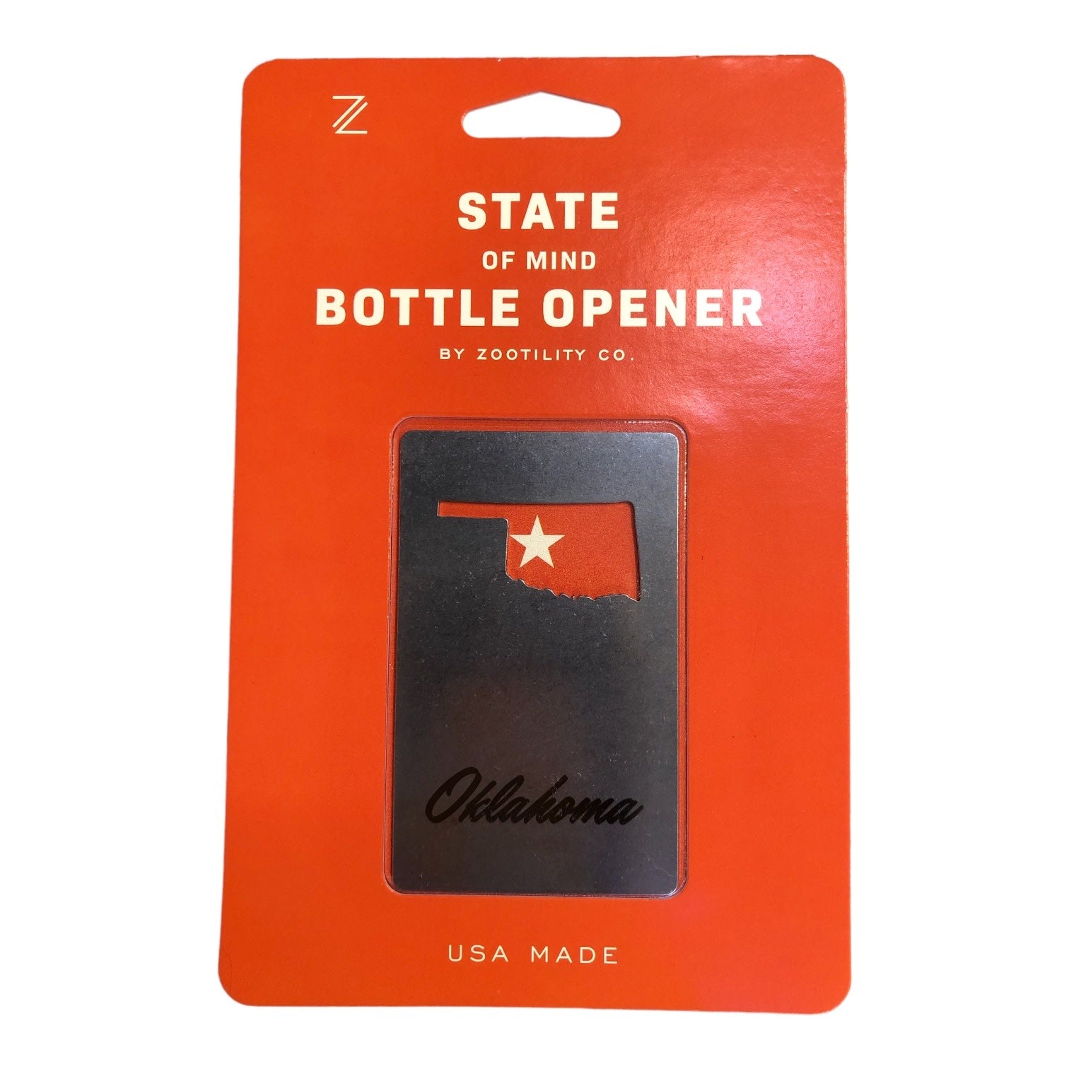 wallet bottle opener - ok by zootility tools