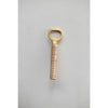 bottle opener - wrapped bamboo + brass by creative co-op