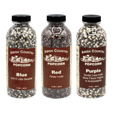 snack - popcorn bottle by amish country popcorn