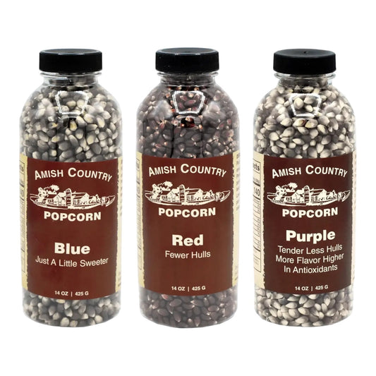 snack - popcorn bottle by amish country popcorn