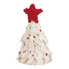 bottle or tree topper - mini felt tree by creative co-op