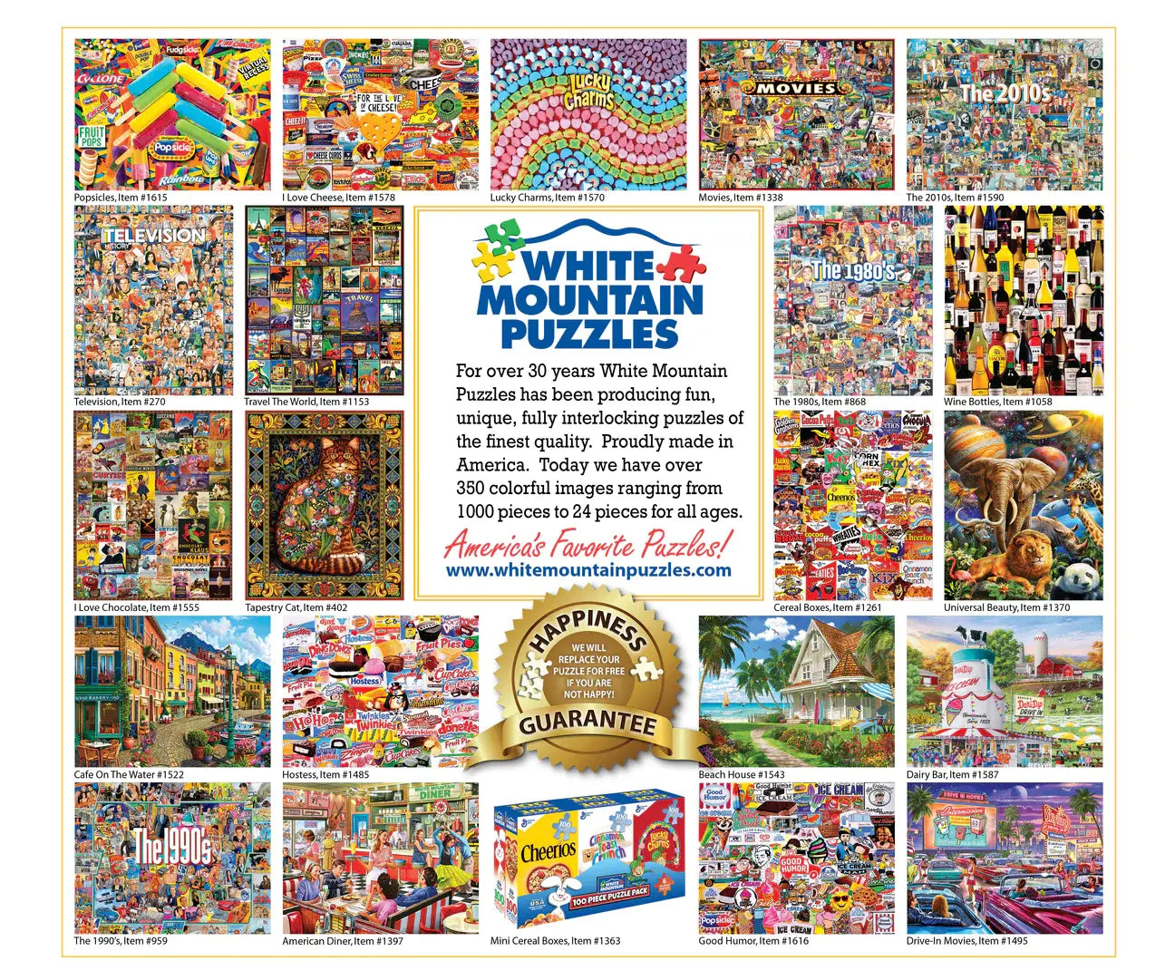 puzzle - 1000-piece - made in america by white mountain puzzles
