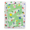 wrapping paper - 2-sided eco - boughs/twinkle confetti by wrappily eco gift wrap co.