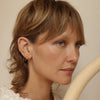 earrings - bow stud - 14kgp by amano studio