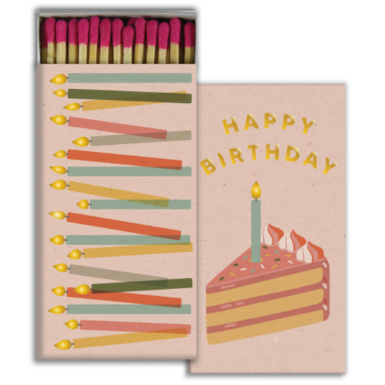 matches - boxed - birthday wishes by homart
